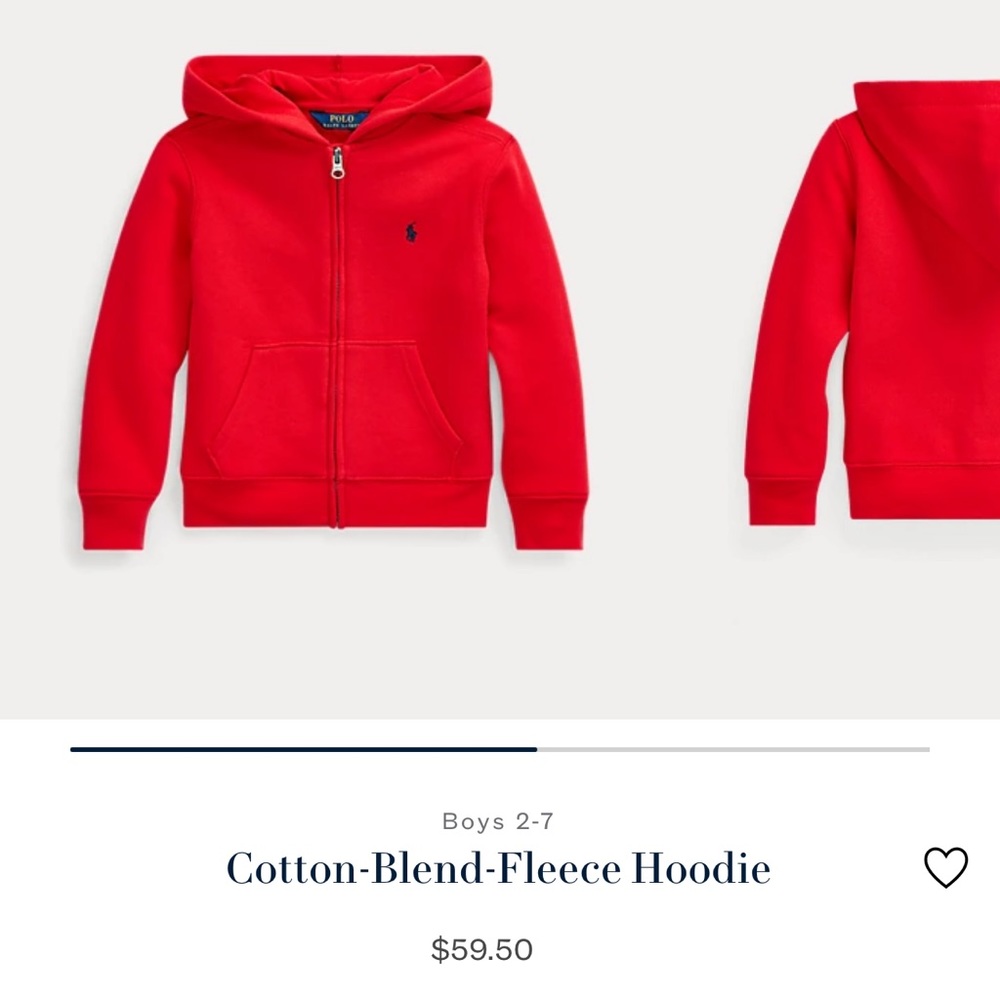 New polo sweater